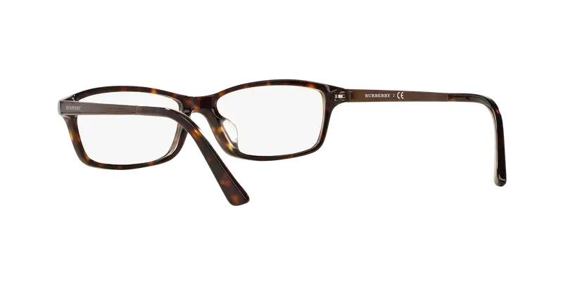 Burberry Uomo BE2217D 3002 Montature da vista Acetato Marrone Trasparente Squadrata Normale miniatura 3