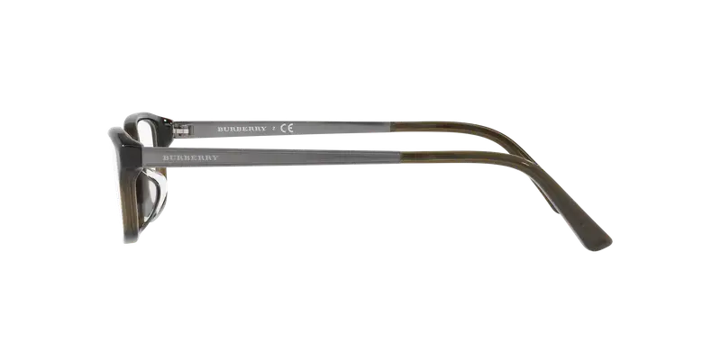 Burberry Uomo BE2217D 3010 Montature da vista Acetato Verde Trasparente Squadrata Normale miniatura 2