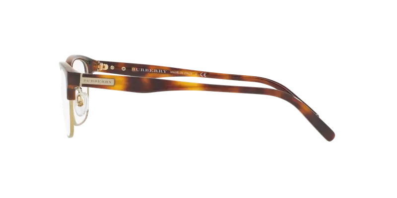 Burberry Uomo BE2238D 3316 Montature da vista Nylon Marrone Trasparente Squadrata Normale miniatura 2