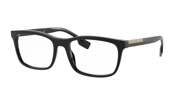 Burberry Uomo BE2334 ELM 3001 Montature da vista Plastica Nero  Squadrata