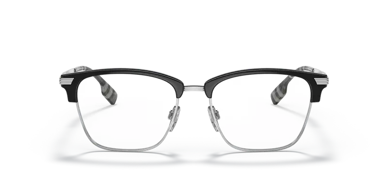 Burberry Uomo BE2359 PEARCE 3001 Montature da vista Nylon Nero Trasparente Squadrata Normale miniatura 2