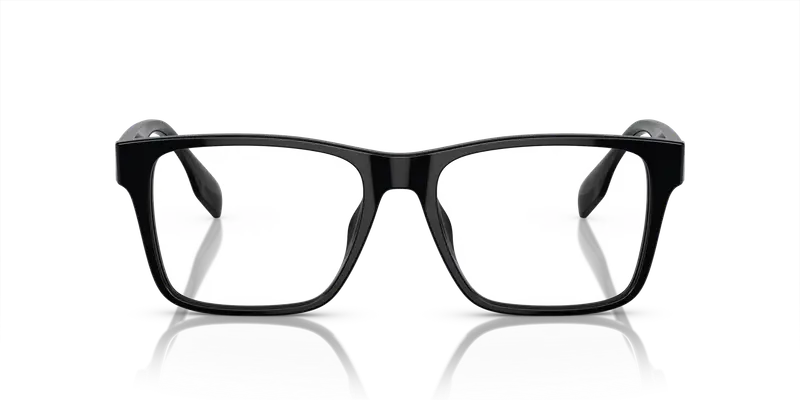 Burberry Uomo BE2393D 3001 Montature da vista Acetato Nero Trasparente Squadrata Normale miniatura 2