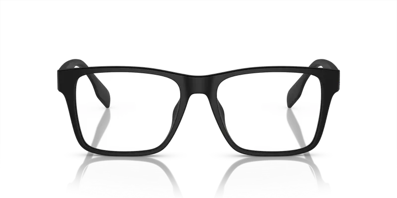 Burberry Uomo BE2393D 3464 Montature da vista Acetato Nero Trasparente Squadrata Normale miniatura 2