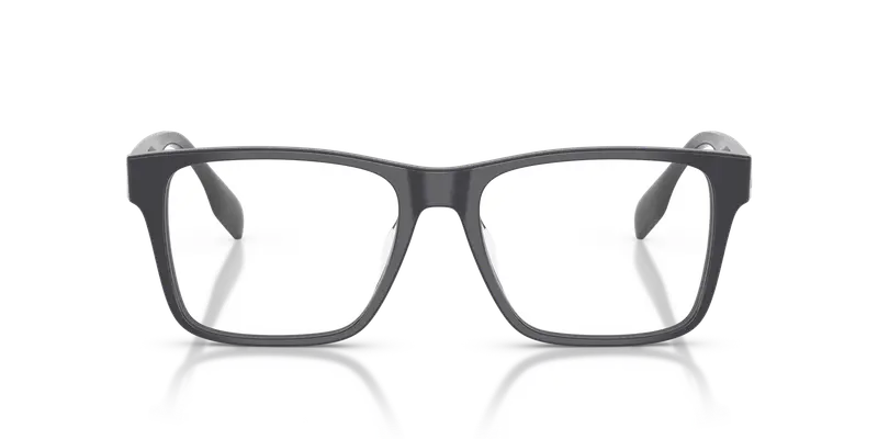 Burberry Uomo BE2393D 4185 Montature da vista Acetato Grigio Trasparente Squadrata Normale miniatura 2