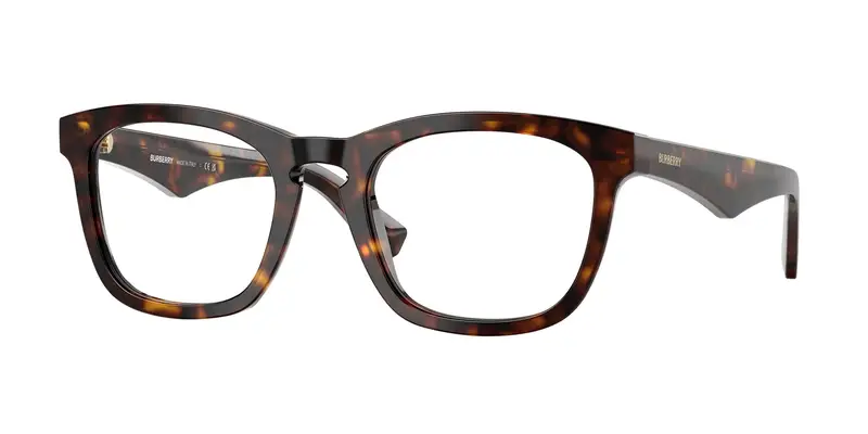 Burberry Uomo BE2417  3002 Montature da vista Acetato Marrone Trasparente Squadrata Normale