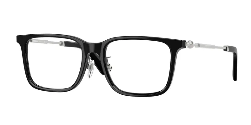Burberry Uomo BE2426D  3001 Montature da vista Acetato Nero Trasparente Squadrata Normale