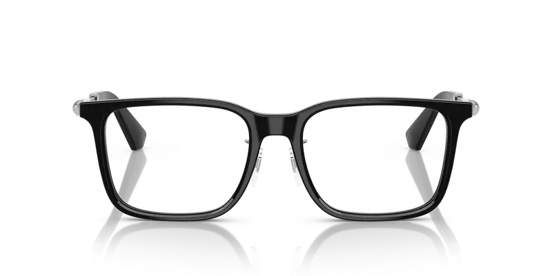 Burberry Uomo BE2426D 3001 Montature da vista Acetato Nero Trasparente Squadrata Normale miniatura 2