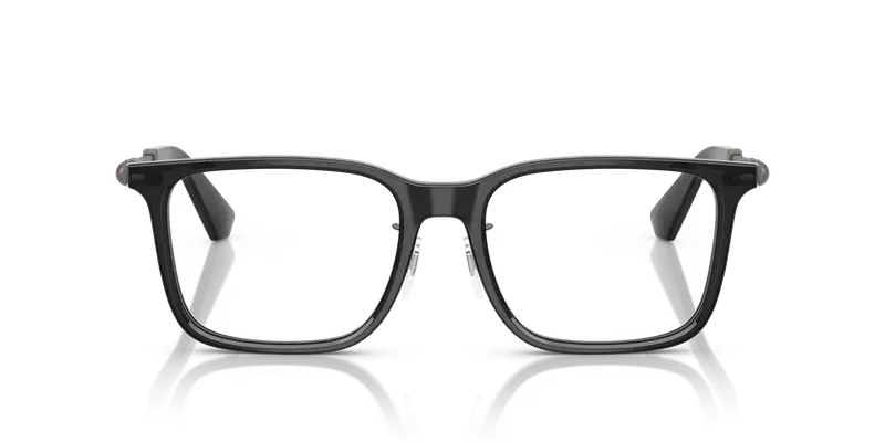 Burberry Uomo BE2426D 4112 Montature da vista Acetato Grigio Trasparente Squadrata Normale miniatura 2