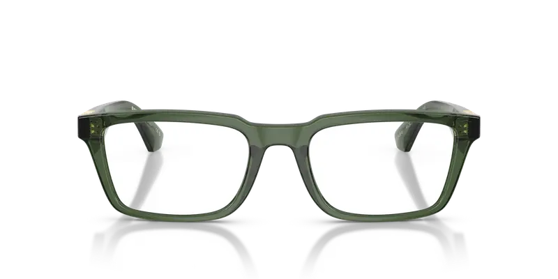 Burberry Uomo BE2428U 4174 Montature da vista Iniettato Verde Trasparente Squadrata Normale miniatura 2