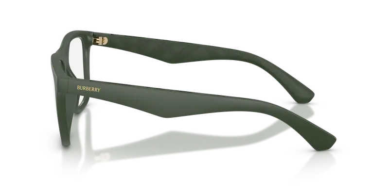 Burberry Uomo BE2432U 4170 Montature da vista Iniettato Verde Trasparente Squadrata Normale miniatura 3