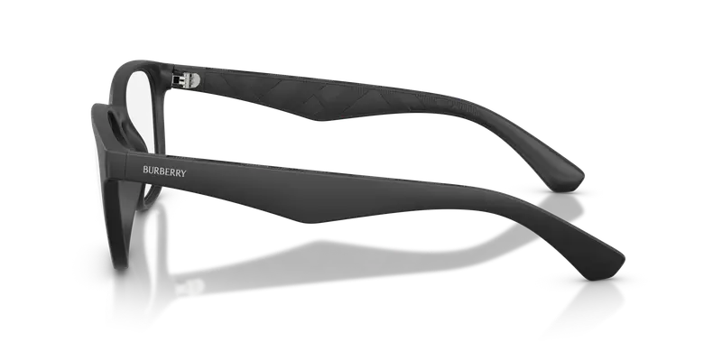 Burberry Uomo BE2433U 3464 Montature da vista Iniettato Nero Trasparente Squadrata Normale miniatura 3