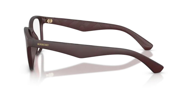 Burberry Uomo BE2433U 4171 Montature da vista Iniettato Rosso Trasparente Squadrata Normale miniatura 3