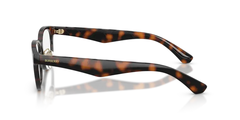 Burberry Uomo BE2436D 3002 Montature da vista Iniettato Marrone Trasparente Squadrata Normale miniatura 3