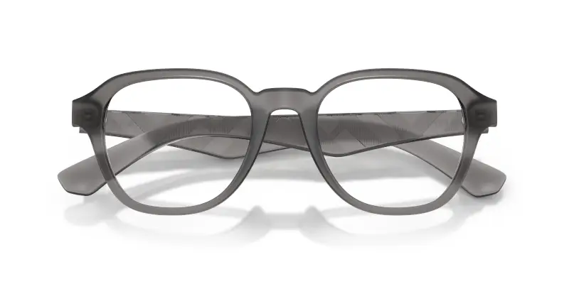 Uomo BE2444U 4213 Montature da vista Iniettato Grigio Trasparente Pantos Normale miniatura 2