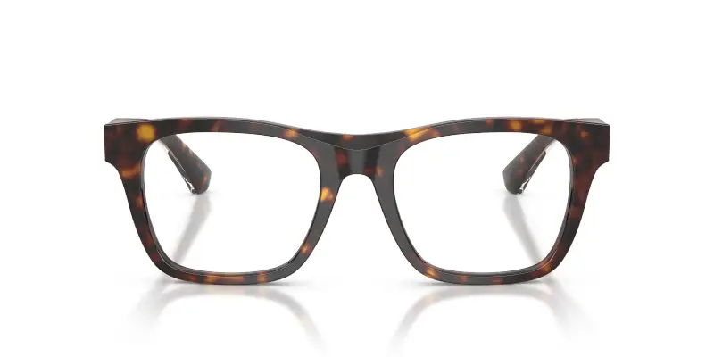 Uomo BE2445 4205 Montature da vista Acetato Marrone Trasparente Squadrata Normale miniatura 3