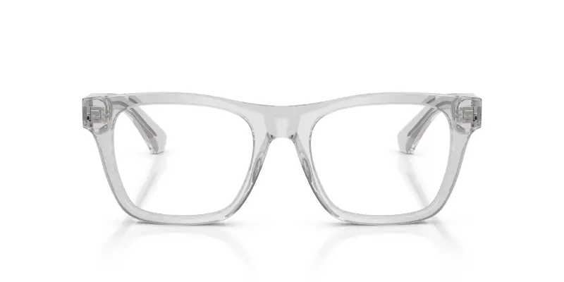 Uomo BE2445 4210 Montature da vista Acetato Grigio Trasparente Squadrata Normale miniatura 3