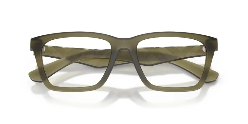 Uomo BE2446U 4212 Montature da vista Iniettato Verde Trasparente Squadrata Normale miniatura 2