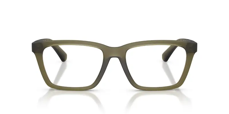 Uomo BE2446U 4212 Montature da vista Iniettato Verde Trasparente Squadrata Normale miniatura 3