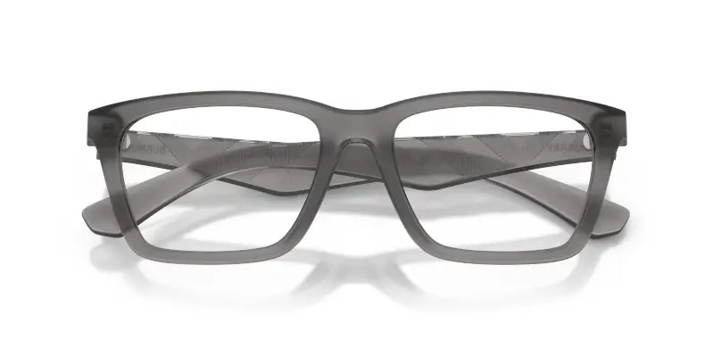 Uomo BE2446U 4213 Montature da vista Iniettato Grigio Trasparente Squadrata Normale miniatura 2