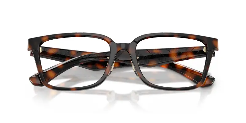 Uomo BE2450D 3002 Montature da vista Iniettato Marrone Trasparente Squadrata Normale miniatura 2