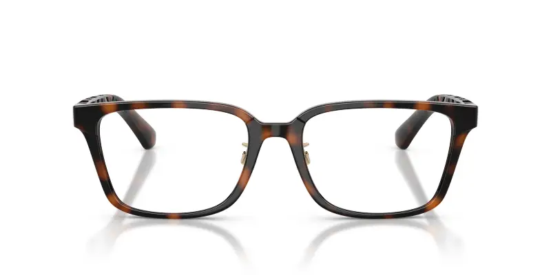 Uomo BE2450D 3002 Montature da vista Iniettato Marrone Trasparente Squadrata Normale miniatura 3