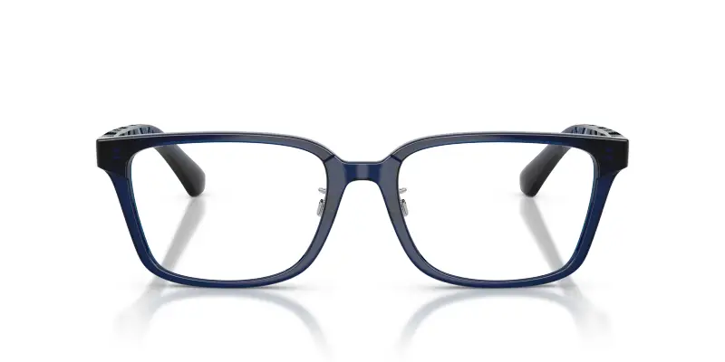 Uomo BE2450D 4110 Montature da vista Iniettato Blu Trasparente Squadrata Normale miniatura 3