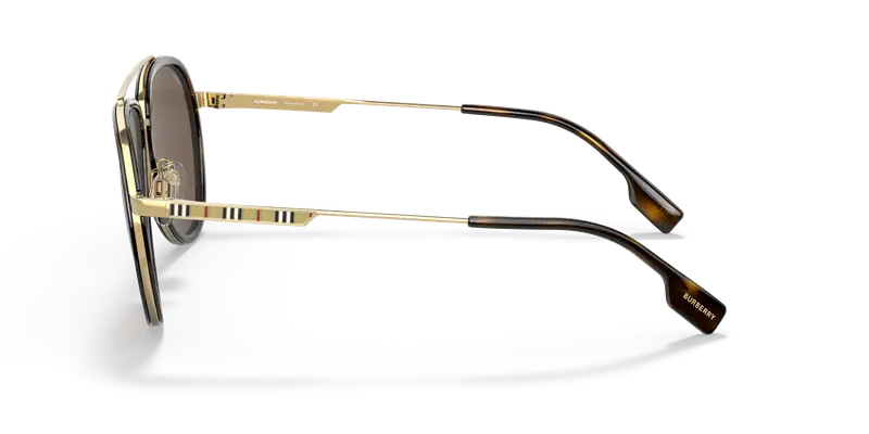 Burberry Occhiali da sole Uomo Marrone 855465 miniatura 3