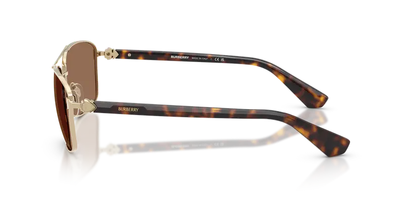 Burberry Occhiali da sole Uomo Marrone 846576 miniatura 3