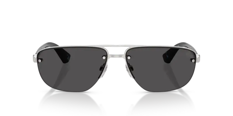 Burberry Occhiali da sole Uomo Argento 846572 miniatura 2