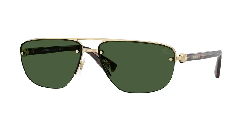 Burberry Occhiali da sole Uomo Verde 846570