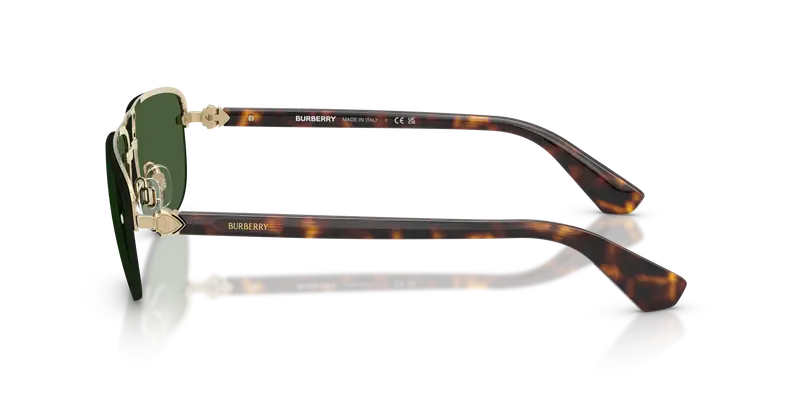 Burberry Occhiali da sole Uomo Oro 846570 miniatura 3