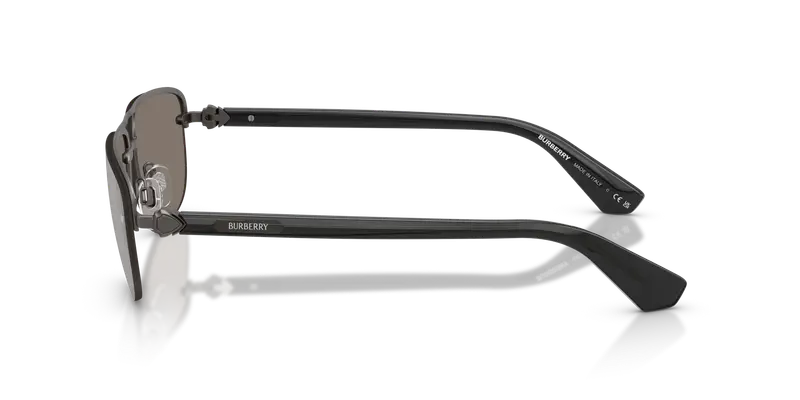 Burberry Occhiali da sole Uomo Grigio 846573 miniatura 3