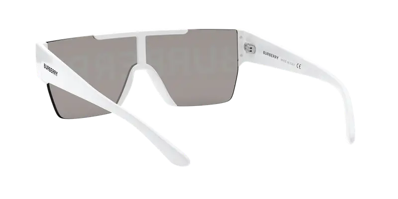 Burberry Occhiali da sole Uomo Bianco 854544 miniatura 3