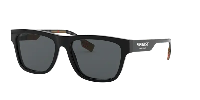 Burberry Occhiali da sole Uomo Nero 854613