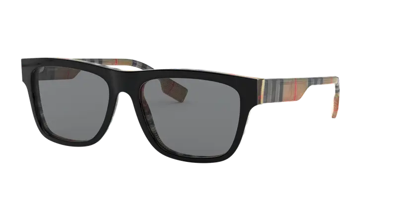 Burberry Occhiali da sole Uomo Nero 854607