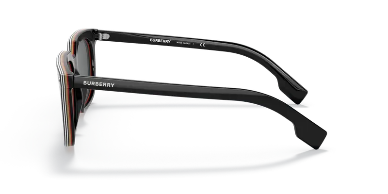 Burberry Occhiali da sole Uomo Grigio 855438 miniatura 3