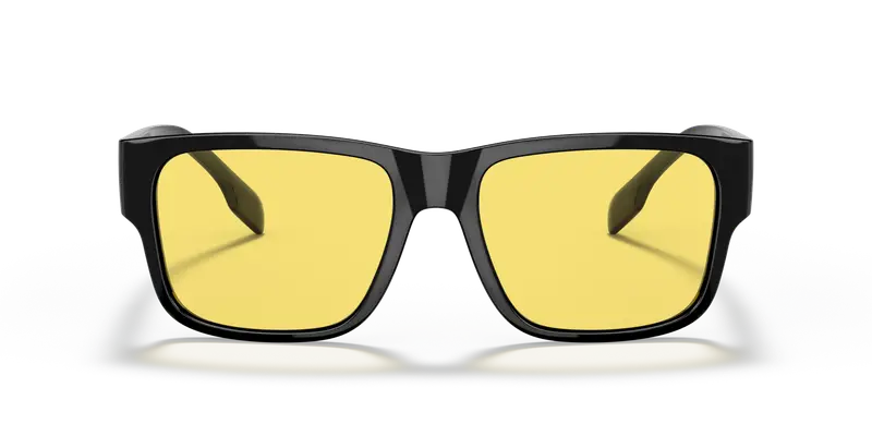 Burberry Occhiali da sole Uomo Giallo 856035 miniatura 2