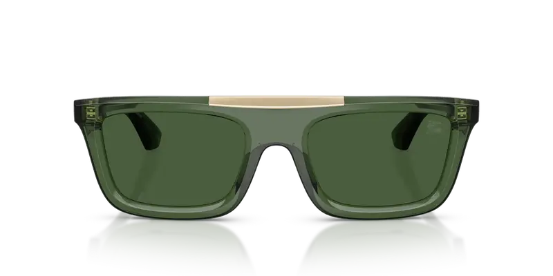 Burberry Occhiali da sole Uomo Verde 846513 miniatura 2