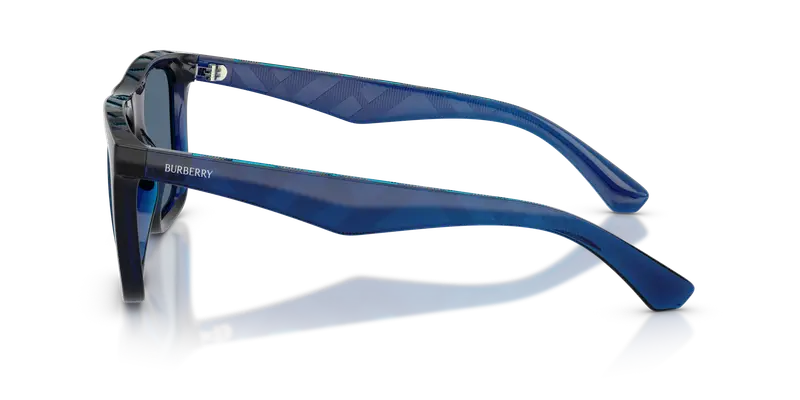 Burberry Occhiali da sole Uomo Blu 846419 miniatura 3