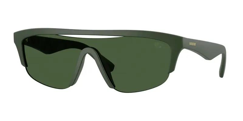 Burberry Occhiali da sole Uomo Verde 846478