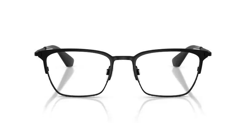 Uomo Burberry BE1401 1007 Montature da vista Metallo Nero Trasparente Squadrata Normale miniatura 3