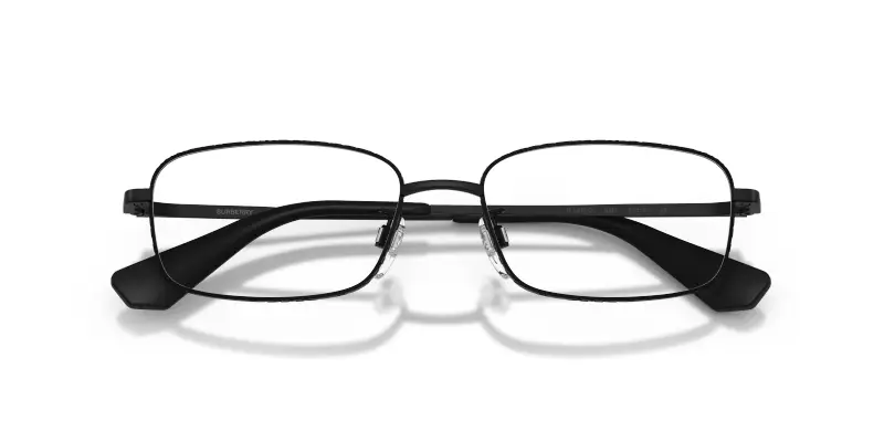 Uomo Burberry BE1402D 1007 Montature da vista Metallo Nero Trasparente Squadrata Normale miniatura 2