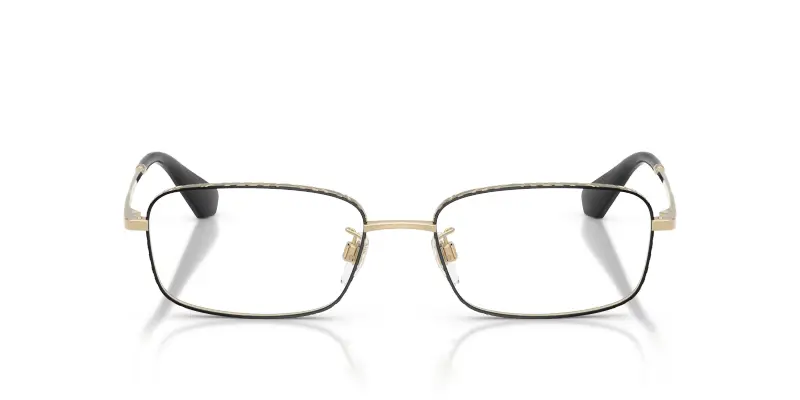 Uomo Burberry BE1402D 1326 Montature da vista Metallo Nero Trasparente Squadrata Normale miniatura 3