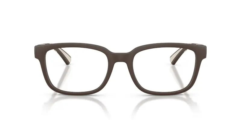 Uomo Burberry BE2451U 4234 Montature da vista Iniettato Marrone Trasparente Squadrata Normale miniatura 3