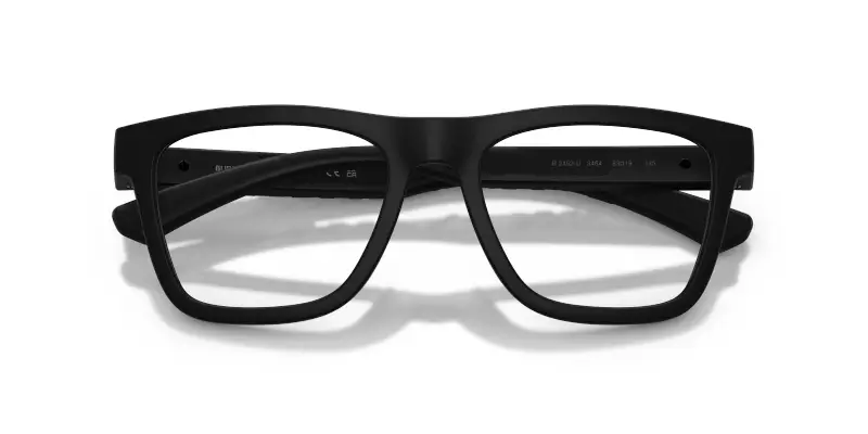 Uomo Burberry BE2452U 3464 Montature da vista Iniettato Nero Trasparente Squadrata Normale miniatura 2