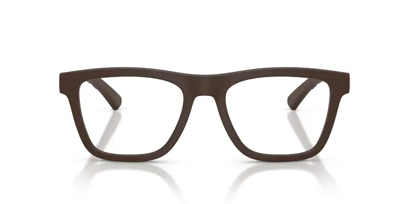 Uomo Burberry BE2452U 4234 Montature da vista Iniettato Marrone Trasparente Squadrata Normale miniatura 3