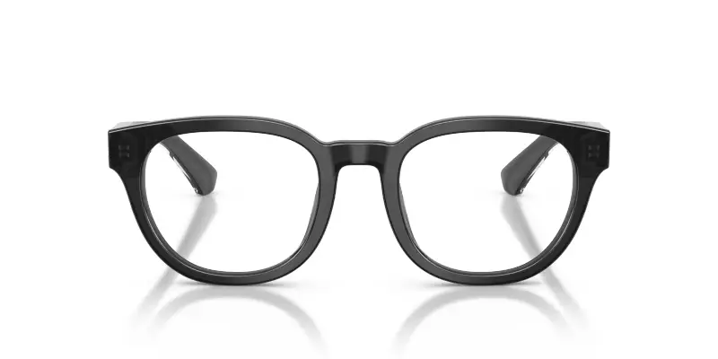 Uomo Burberry BE2454 4211 Montature da vista Acetato Grigio Trasparente Rotonda Normale miniatura 3