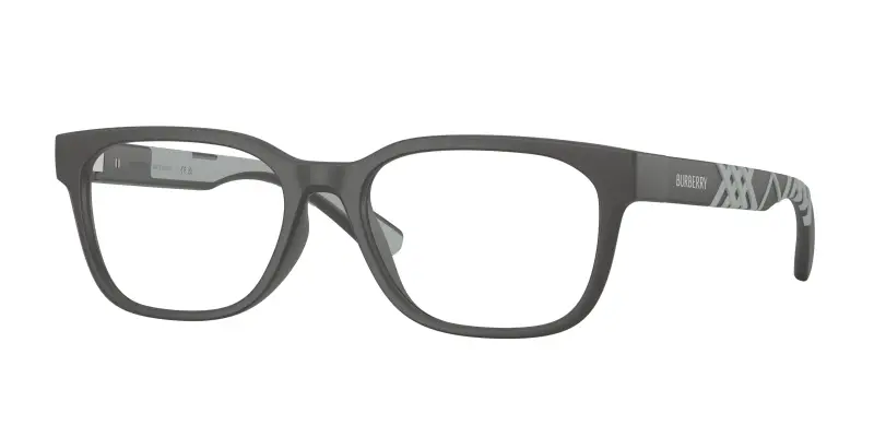 Uomo Burberry BE2460D 4233 Montature da vista Iniettato Grigio Trasparente Squadrata Normale