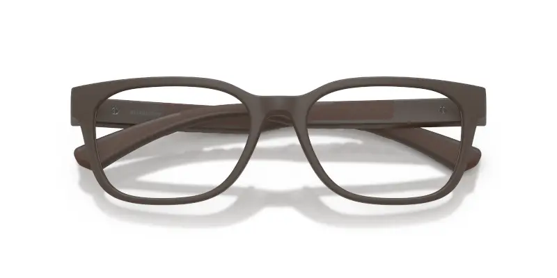 Uomo Burberry BE2460D 4234 Montature da vista Iniettato Marrone Trasparente Squadrata Normale miniatura 2