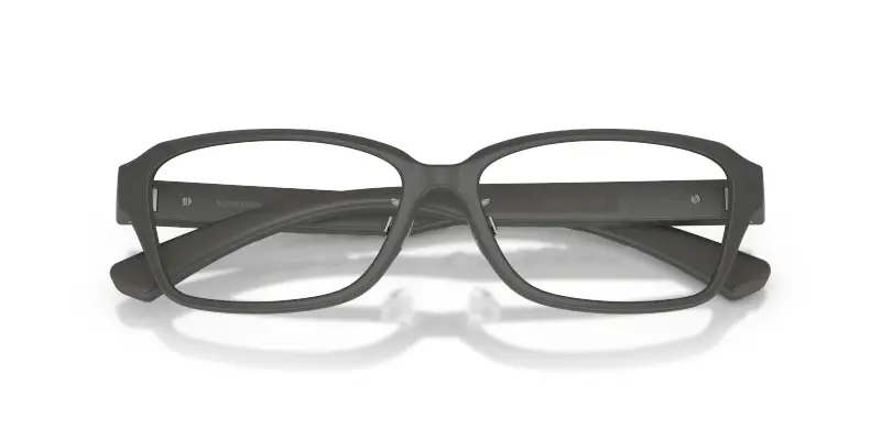 Uomo Burberry BE2461D 4233 Montature da vista Iniettato Grigio Trasparente Squadrata Normale miniatura 2